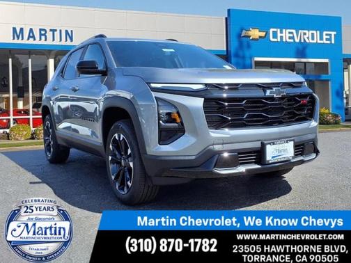 Sterling Gray Metallic 2026 Chevrolet Equinox FWD RS