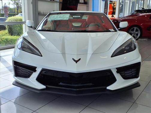 Arctic White 2026 Chevrolet Corvette Stingray w/3LT