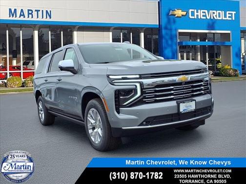 Sterling Gray Metallic 2026 Chevrolet Suburban Premier