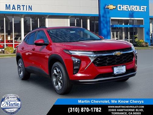Apex Red 2026 Chevrolet Trax LT