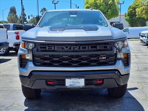 Sterling Gray Metallic 2026 Chevrolet Silverado 1500 Custom Trail Boss