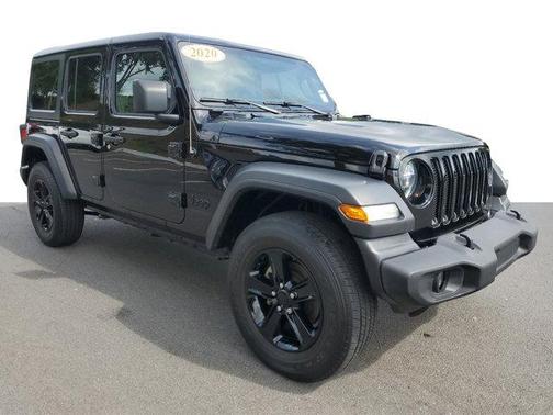 Black Clearcoat 2020 Jeep Wrangler Unlimited Sport Altitude