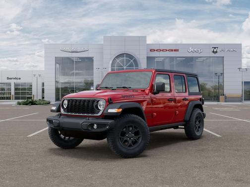 Firecracker Red Clearcoat 2026 Jeep Wrangler Willys