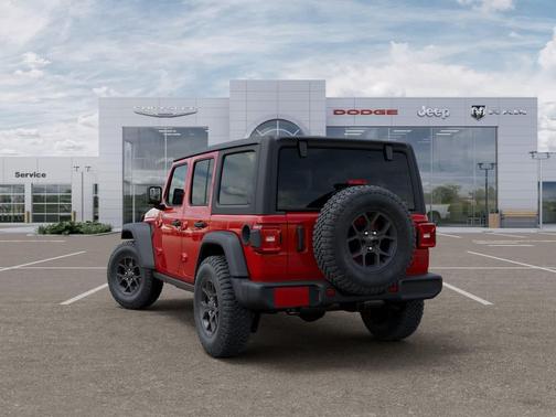 Firecracker Red Clearcoat 2026 Jeep Wrangler Willys
