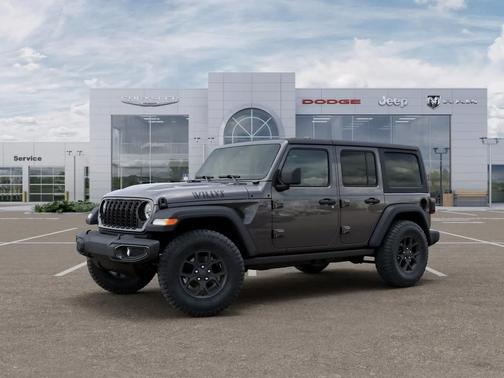 Granite Crystal Metallic Clearcoat 2026 Jeep Wrangler Willys