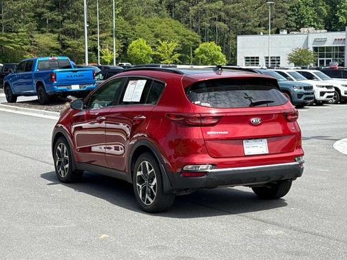 Hyper Red 2021 Kia Sportage EX