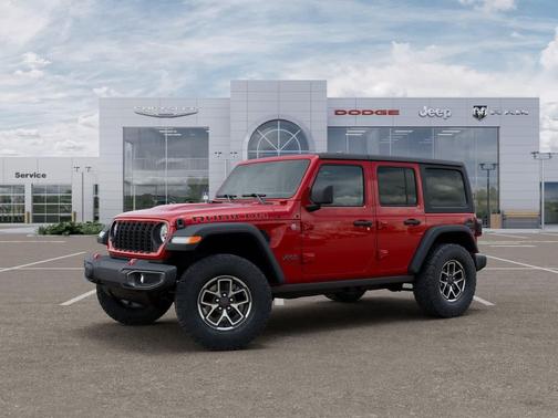 Firecracker Red Clearcoat 2026 Jeep Wrangler Rubicon