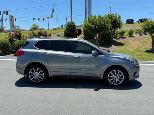 Satin Steel Metallic 2020 Buick Envision AWD Essence
