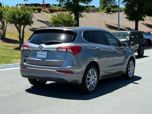 Satin Steel Metallic 2020 Buick Envision AWD Essence