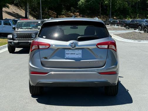 Satin Steel Metallic 2020 Buick Envision AWD Essence