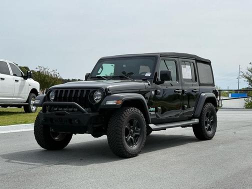Black Clearcoat 2020 Jeep Wrangler Unlimited Sport