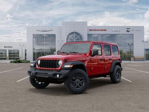 Firecracker Red Clearcoat 2026 Jeep Wrangler Sport S