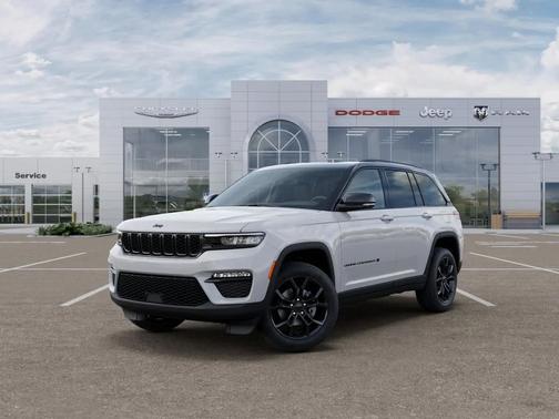 Bright White Clearcoat 2025 Jeep Grand Cherokee Limited