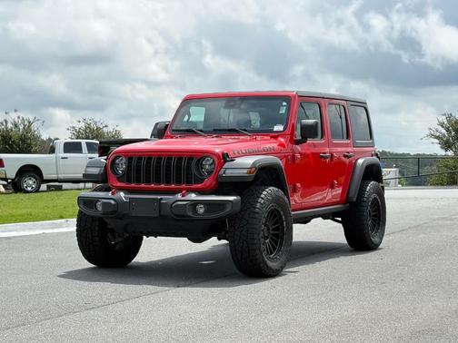 Firecracker Red Clearcoat 2024 Jeep Wrangler Rubicon