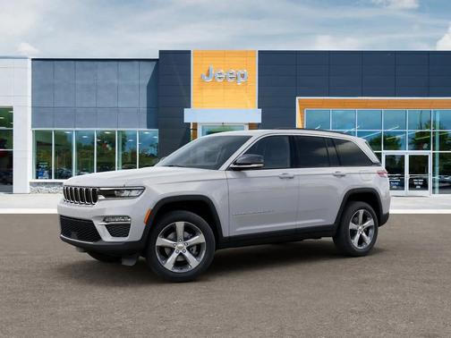 Bright White Clearcoat 2025 Jeep Grand Cherokee Limited