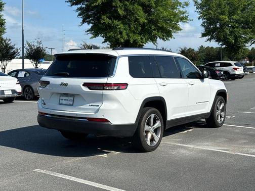 Bright White Clearcoat 2021 Jeep Grand Cherokee L Limited