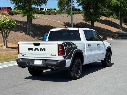 Bright White Clearcoat 2025 RAM 1500 Rebel