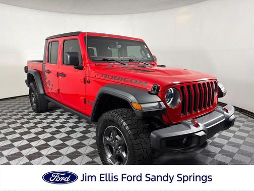 Firecracker Red Clearcoat 2023 Jeep Gladiator Rubicon