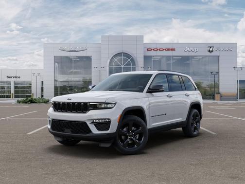 Bright White Clearcoat 2025 Jeep Grand Cherokee Limited