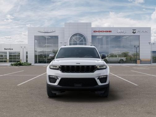 Bright White Clearcoat 2025 Jeep Grand Cherokee Limited
