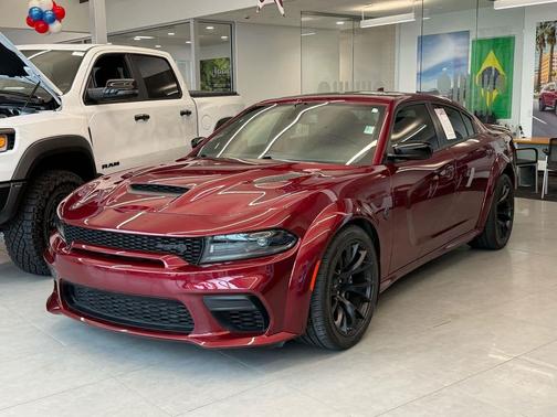 Octane Red Pearlcoat 2023 Dodge Charger SRT Hellcat Widebody Jailbreak