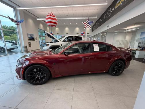 Octane Red Pearlcoat 2023 Dodge Charger SRT Hellcat Widebody Jailbreak