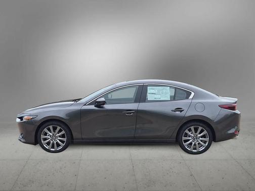 Machine Gray Metallic 2026 Mazda Mazda3 FWD w/Preferred Package