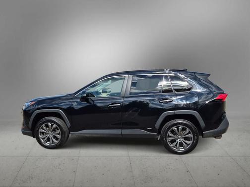 Midnight Black Metallic 2023 Toyota RAV4 Hybrid SE