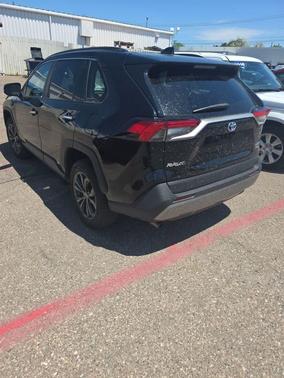 Midnight Black Metallic 2023 Toyota RAV4 Hybrid SE