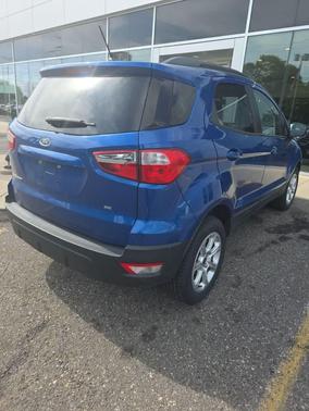 LIGHTNING BLUE METALLIC 2021 Ford EcoSport SE