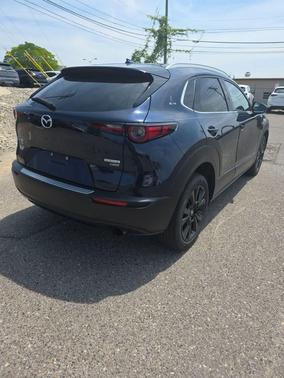 Deep Crystal Blue Mica 2022 Mazda CX-30 2.5 Turbo Premium Plus Package