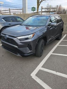 Magnetic Gray Metallic 2024 Toyota RAV4 Hybrid SE