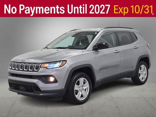 Billet Silver Metallic Clearcoat 2022 Jeep Compass Latitude