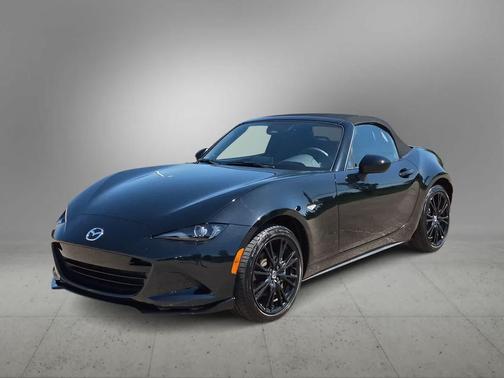 Jet Black Mica 2025 Mazda MX-5 Miata Club