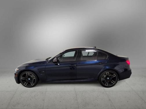 Blue 2018 BMW M3 Base