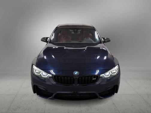 Blue 2018 BMW M3 Base