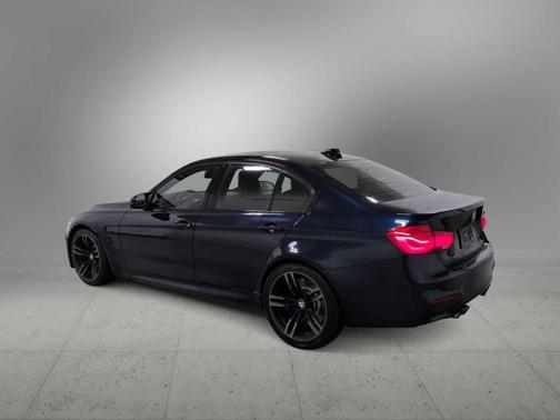 Blue 2018 BMW M3 Base