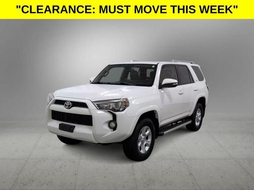 Super White 2015 Toyota 4Runner SR5 Premium