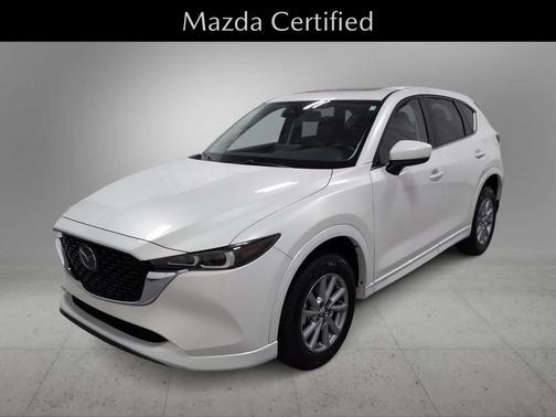 Rhodium White Metallic 2025 Mazda CX-5 2.5 S Preferred Package
