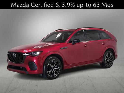 Soul Red Crystal Metallic 2025 Mazda CX-70 3.3 Turbo S Premium