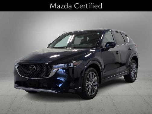 Deep Crystal Blue Mica 2025 Mazda CX-5 2.5 Turbo Signature