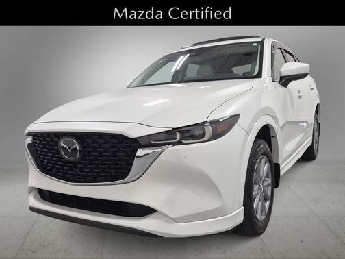 Rhodium White Metallic 2024 Mazda CX-5 2.5 S Preferred Package