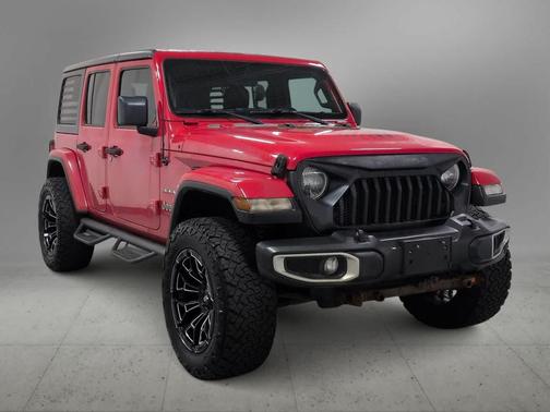 Firecracker Red Clearcoat 2019 Jeep Wrangler Unlimited Sahara