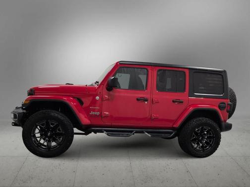 Firecracker Red Clearcoat 2019 Jeep Wrangler Unlimited Sahara