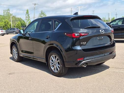 Jet Black Mica 2025 Mazda CX-5 2.5 S Preferred Package