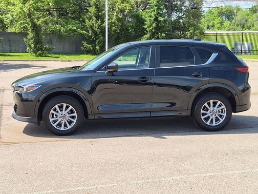 Jet Black Mica 2025 Mazda CX-5 2.5 S Preferred Package