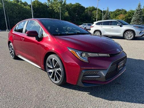 Ruby Flare Pearl 2022 Toyota Corolla SE