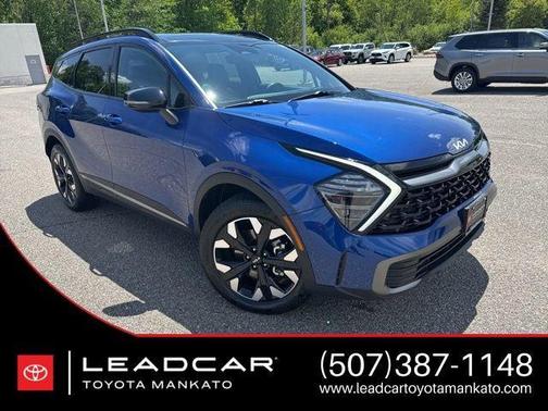 Sapphire Blue 2024 Kia Sportage X-Line