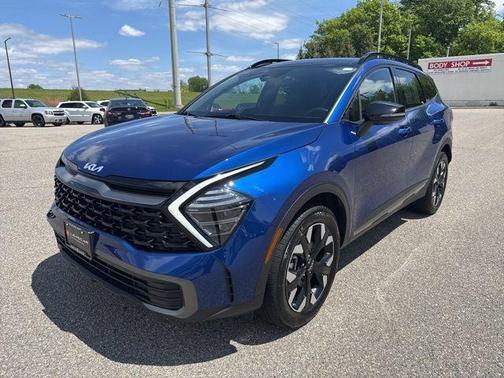 Sapphire Blue 2024 Kia Sportage X-Line