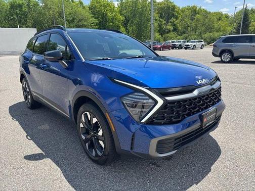 Sapphire Blue 2024 Kia Sportage X-Line
